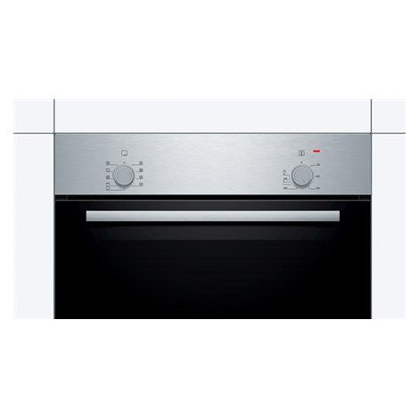 Bosch | HBF010BR3S | Oven | 66 L | Multifunctional | Manual | Knobs | Height 59.5 cm | Width 59.4 cm | Stainless steel - 2